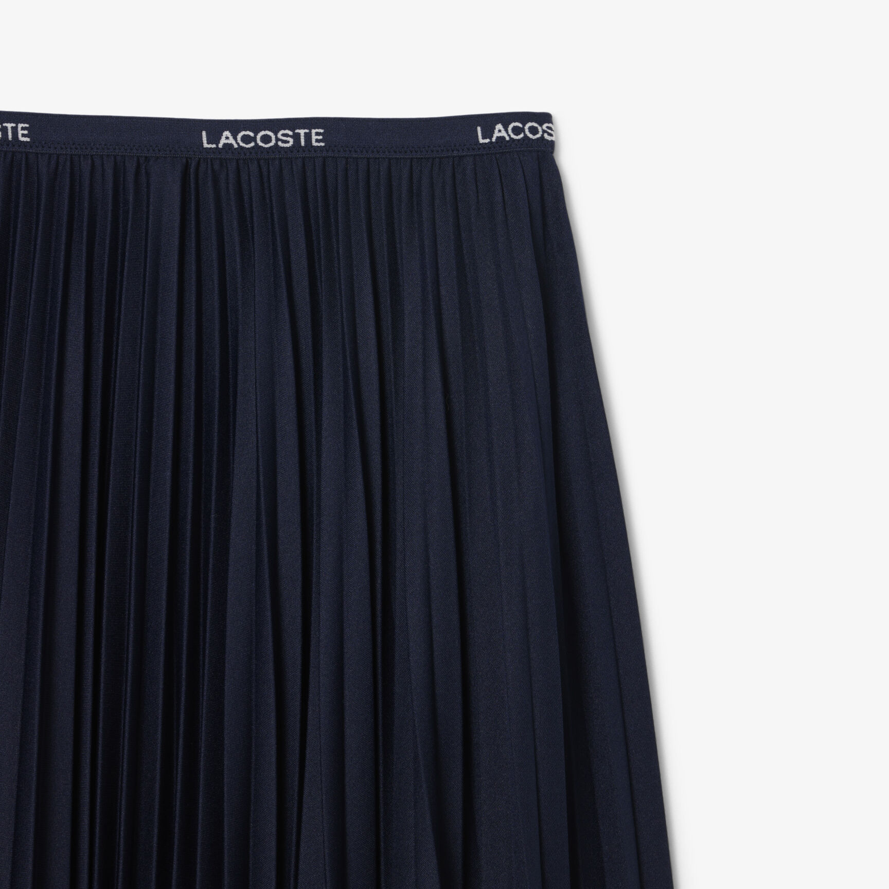 تنورة طويلة مطوية بخصر مطاطي