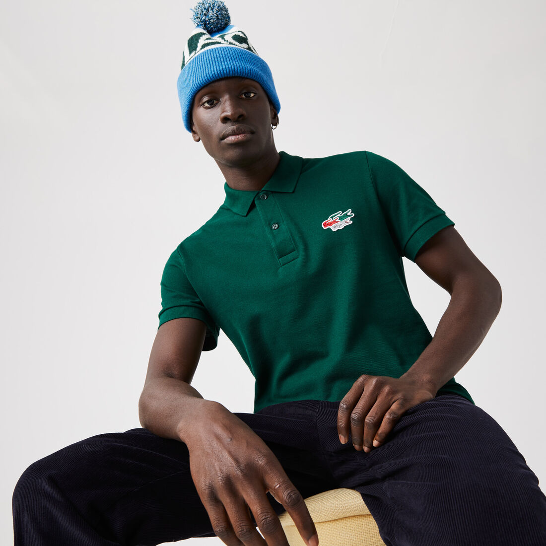 Men’s Lacoste Regular Fit Crocodiles Organic Cotton Polo Men’s Lacoste Regular Fit Crocodiles Organic Cotton Polo