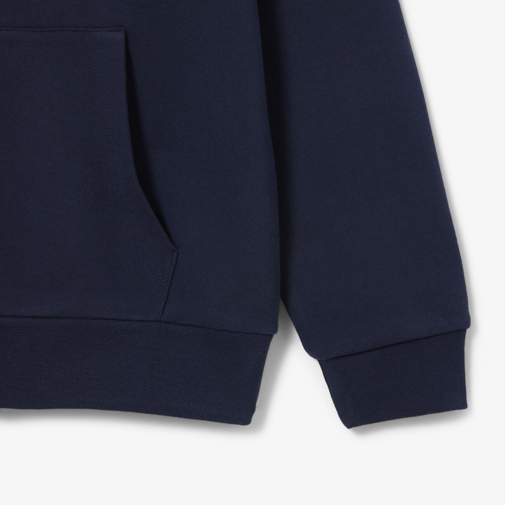 Classic Fit Zipped Fleece Sweatshirt