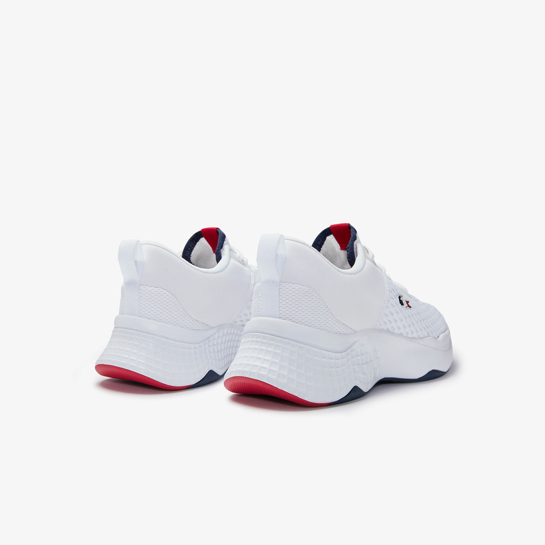 Women's Court-Drive Tricolour Textile Trainers lacoste women s court drive tricolour textile trainers