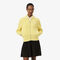 Zipped Cotton Badge Accent Sweater lacoste zipped cotton badge accent sweater