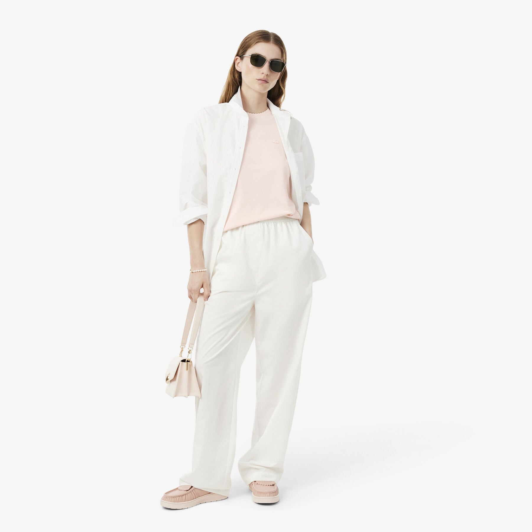 Fluid Scallop Trim Pique T-shirt lacoste fluid scallop trim pique t shirt
