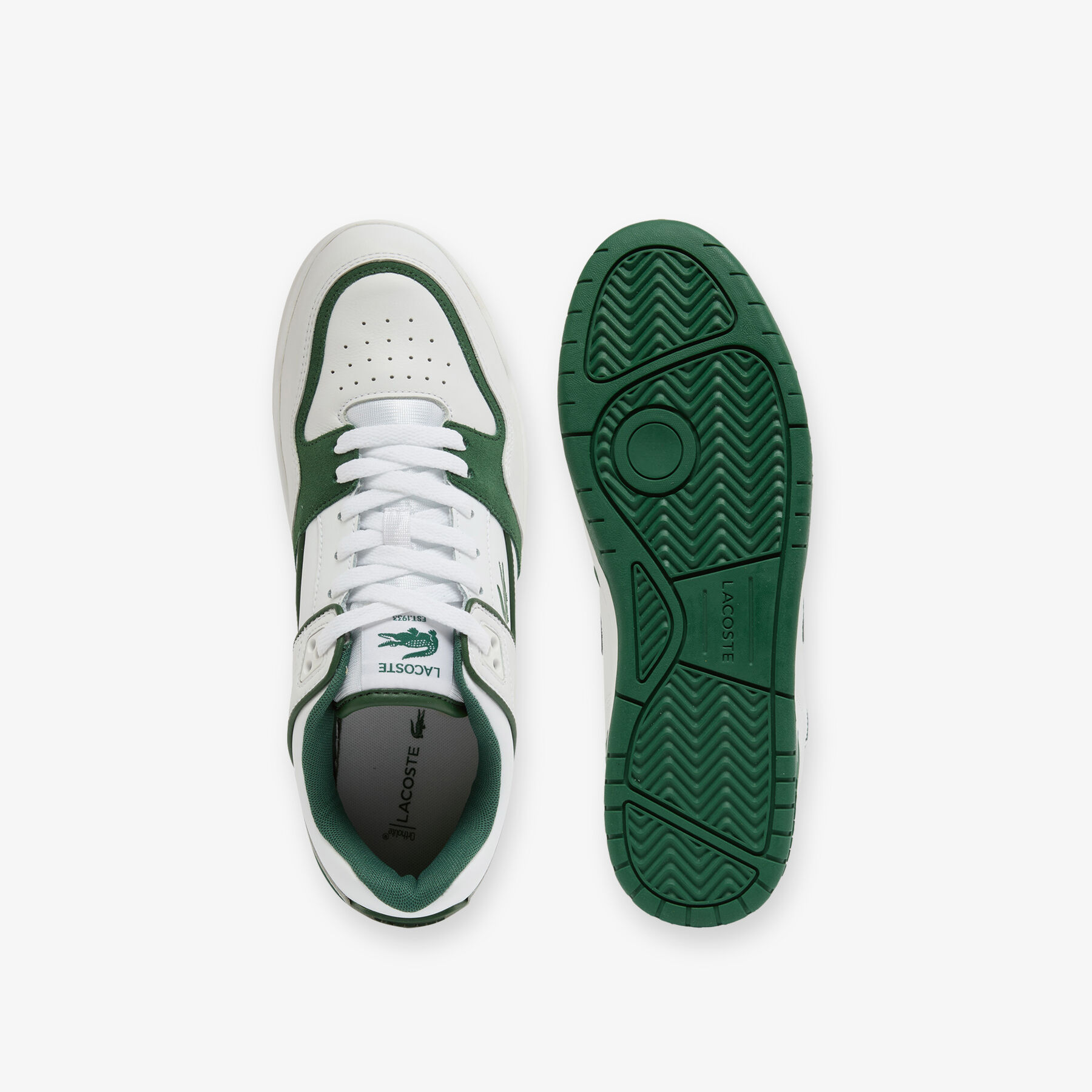 Men's Courtcage Set Leather Sneakers lacoste men s courtcage set leather sneakers