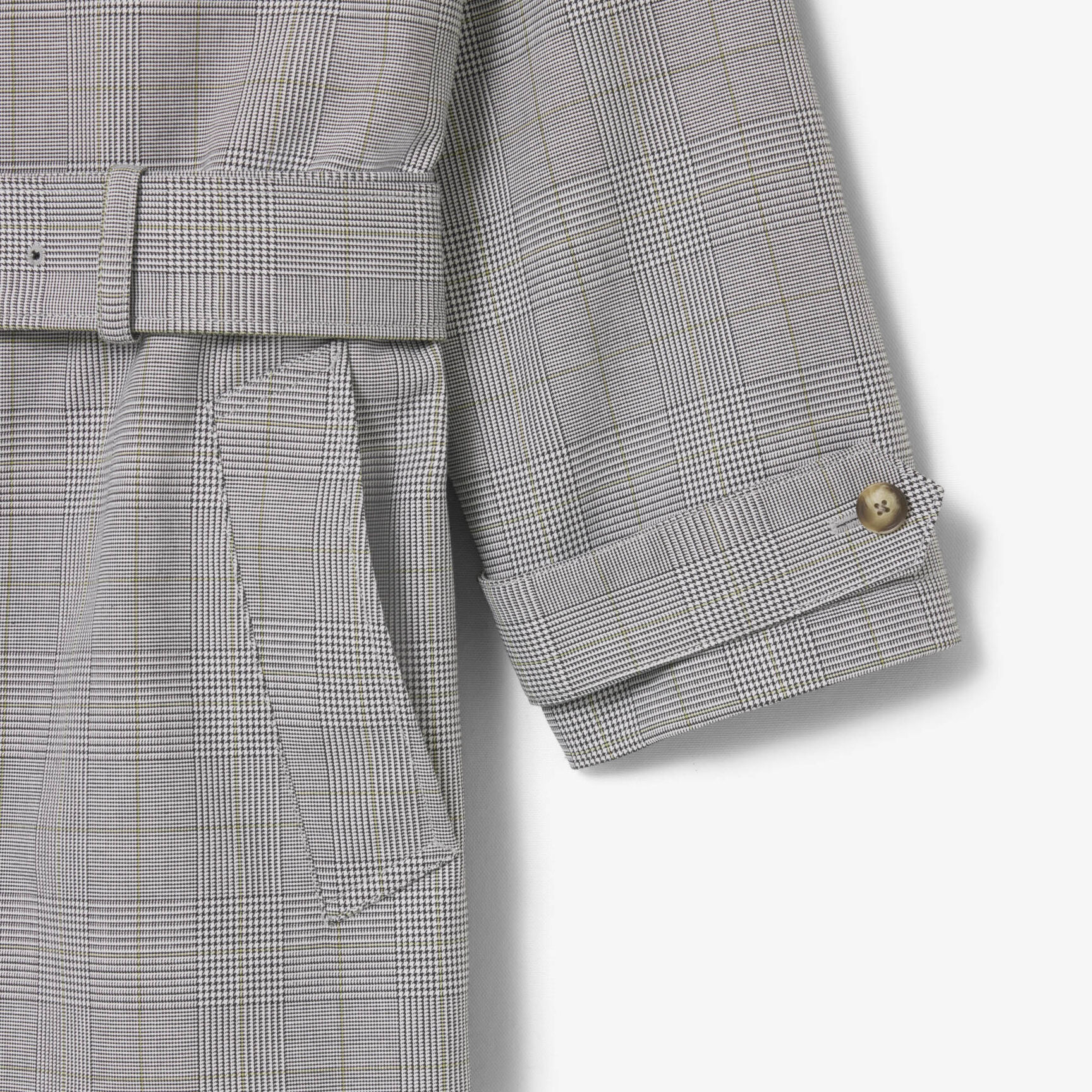 معطف ترنش مزخرف مقاوم للماء معطف ترنش مزخرف مقاوم للماء