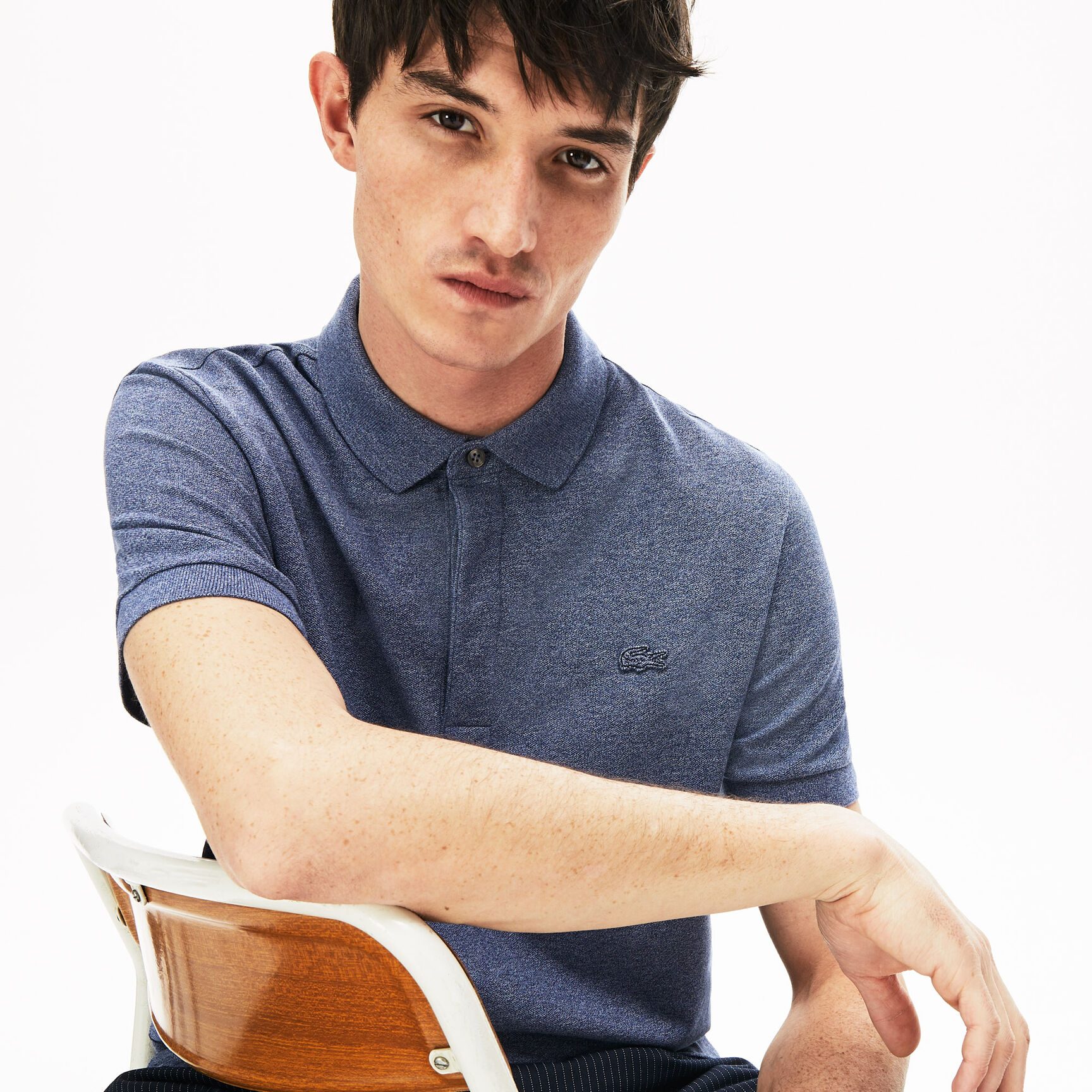 Regular Fit Paris Stretch Pique Polo Shirt