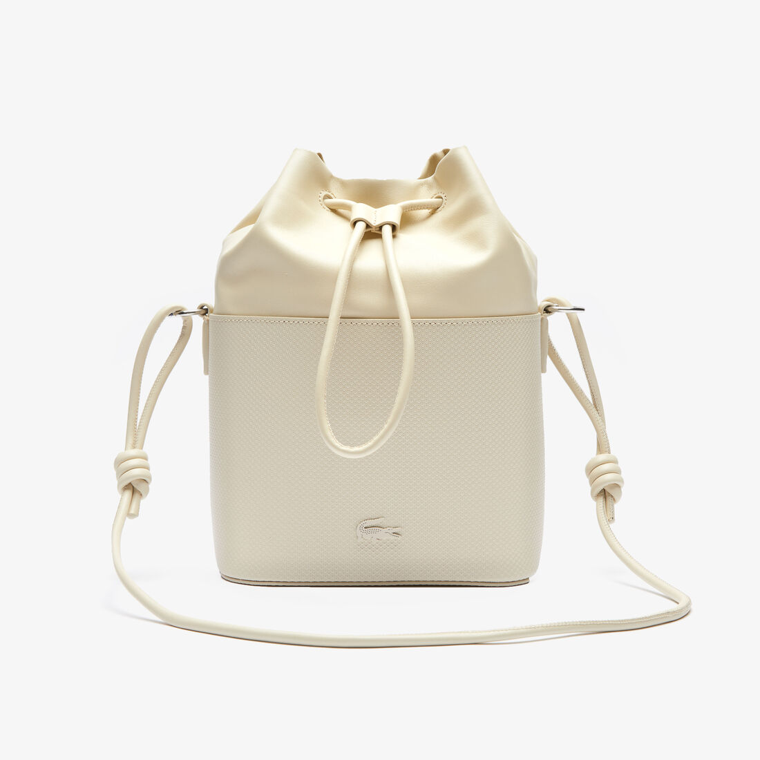 حقيبة بوكيت برباط من جلد البيكيه غير اللامع مجموعة Chantaco للنساء حقيبة بوكيت برباط من جلد البيكيه غير اللامع مجموعة Chantaco للنساء