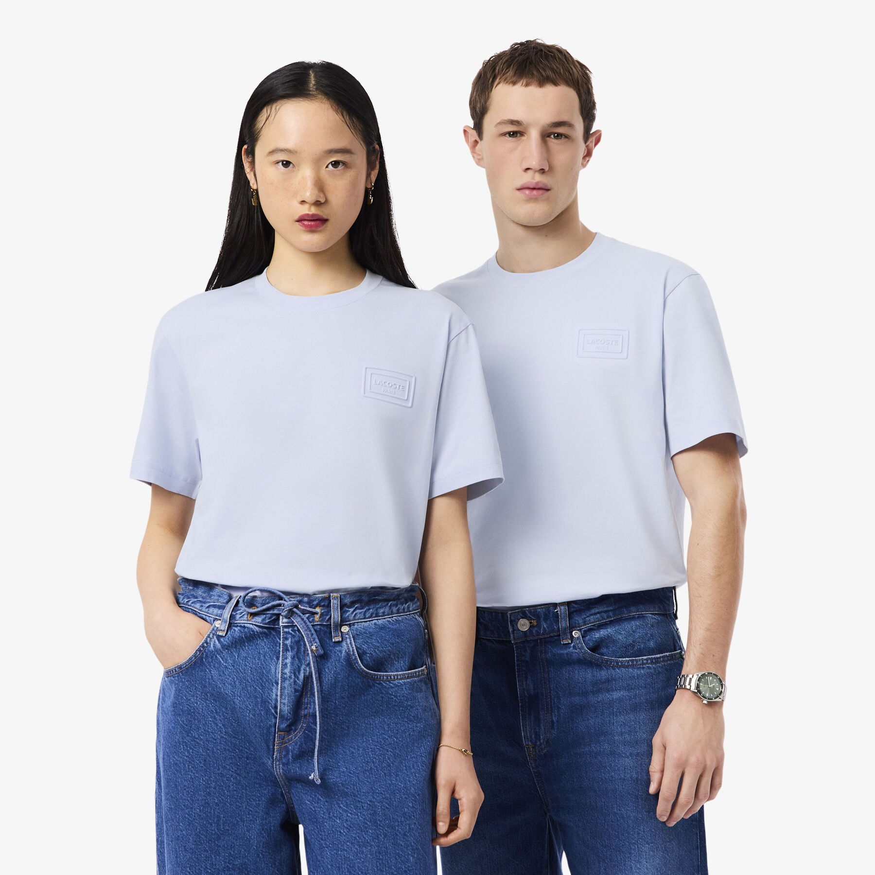 Embossed Branding Cotton T-shirt Embossed Branding Cotton T-shirt