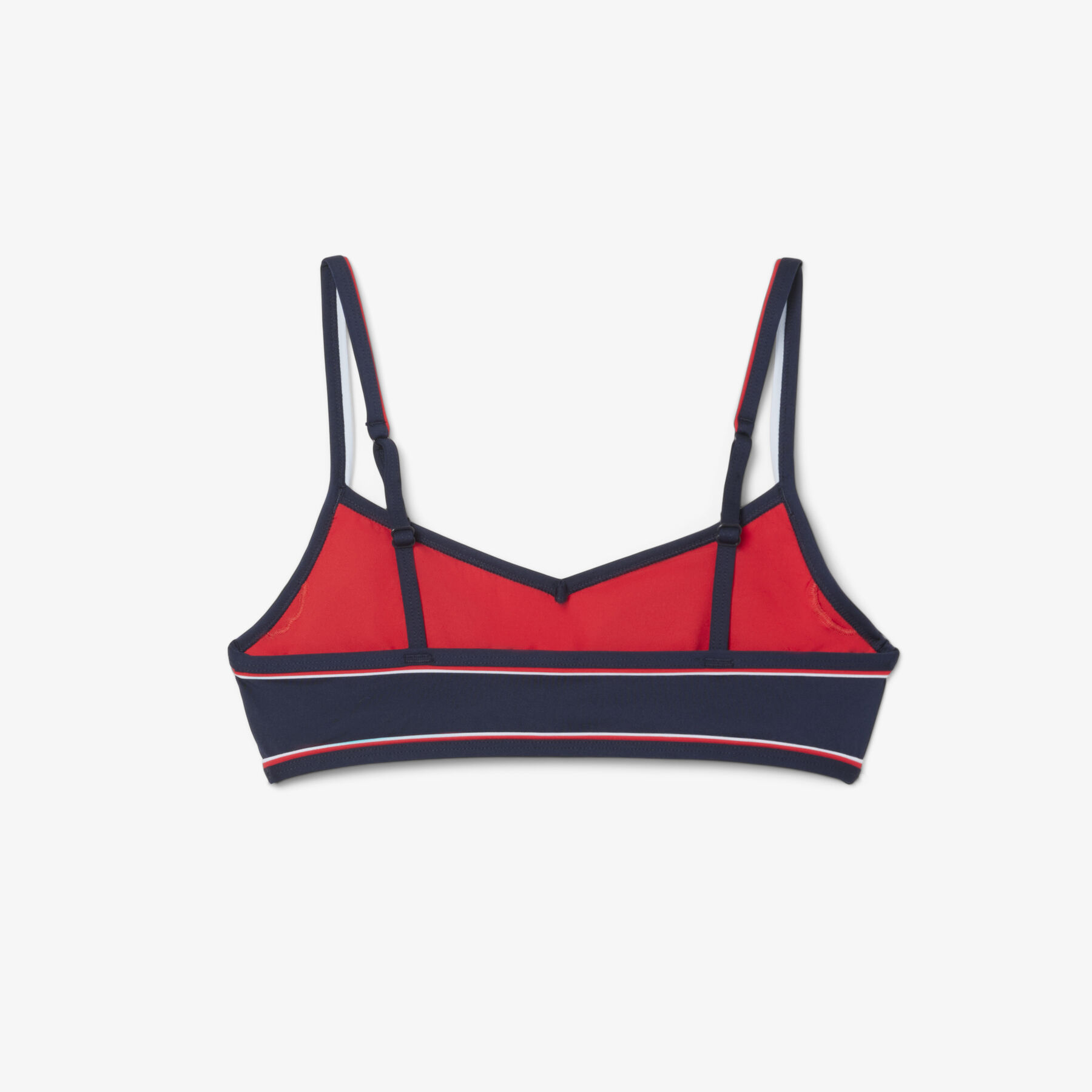 Trim Accent Swim Top lacoste trim accent swim top