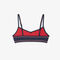 Trim Accent Swim Top lacoste trim accent swim top