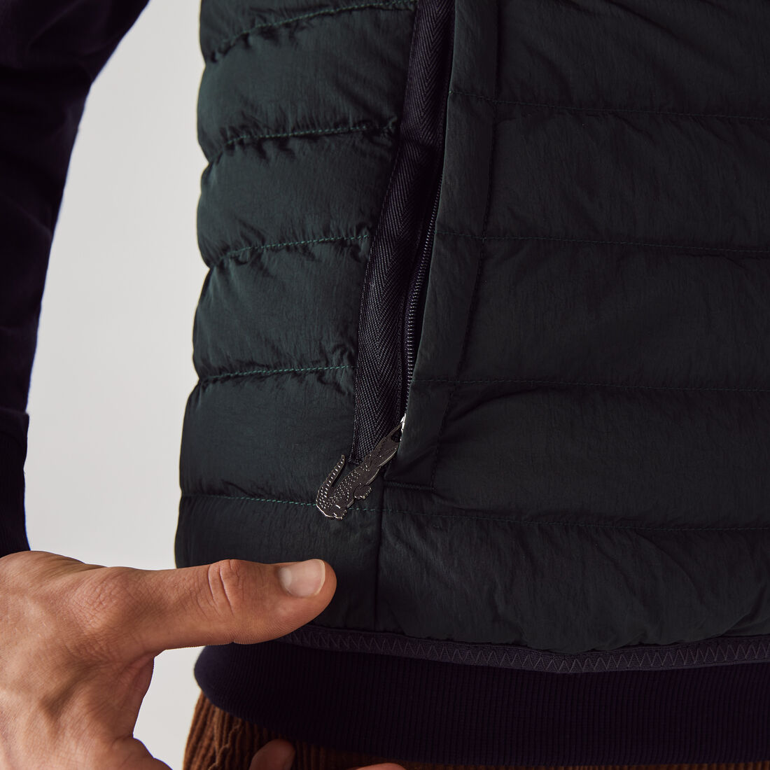 جاكيت منفوخ قابل للطي بقماش خفيف الوزن مقاوم للماء للرجال جاكيت منفوخ قابل للطي بقماش خفيف الوزن مقاوم للماء للرجال