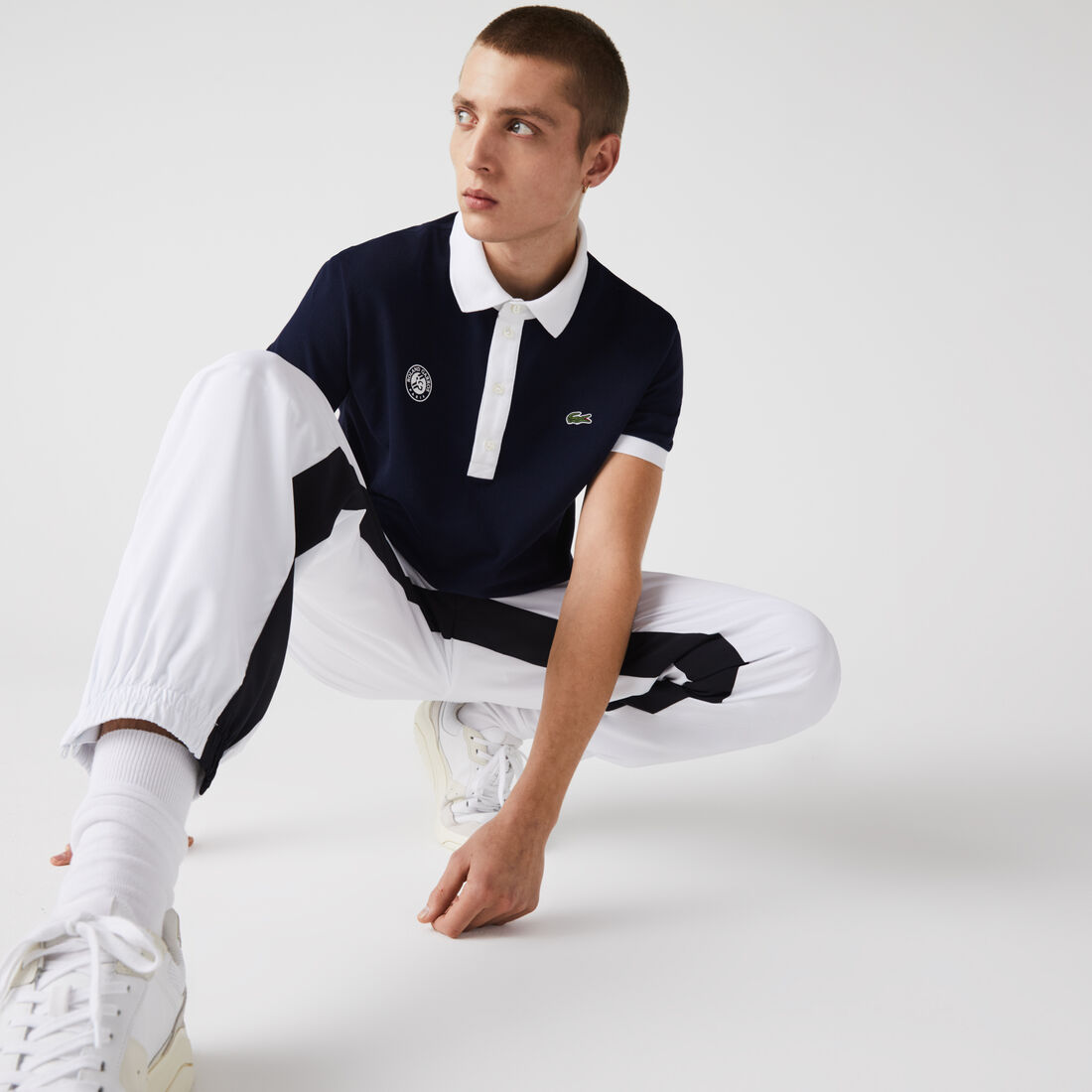قميص بولو للرجال من بيكيه القطن مجموعة Lacoste SPORT French Open قميص بولو للرجال من بيكيه القطن مجموعة Lacoste SPORT French Open