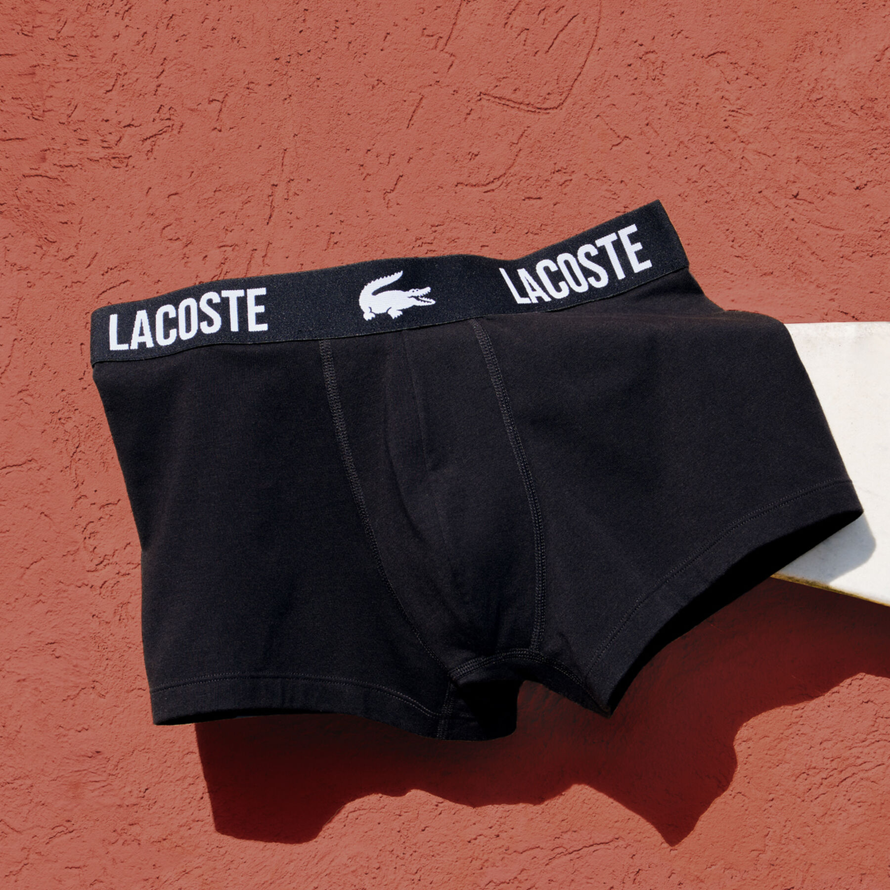 Men's Lacoste Branded Jersey Trunk Three-Pack men s lacoste branded jersey trunk three pack