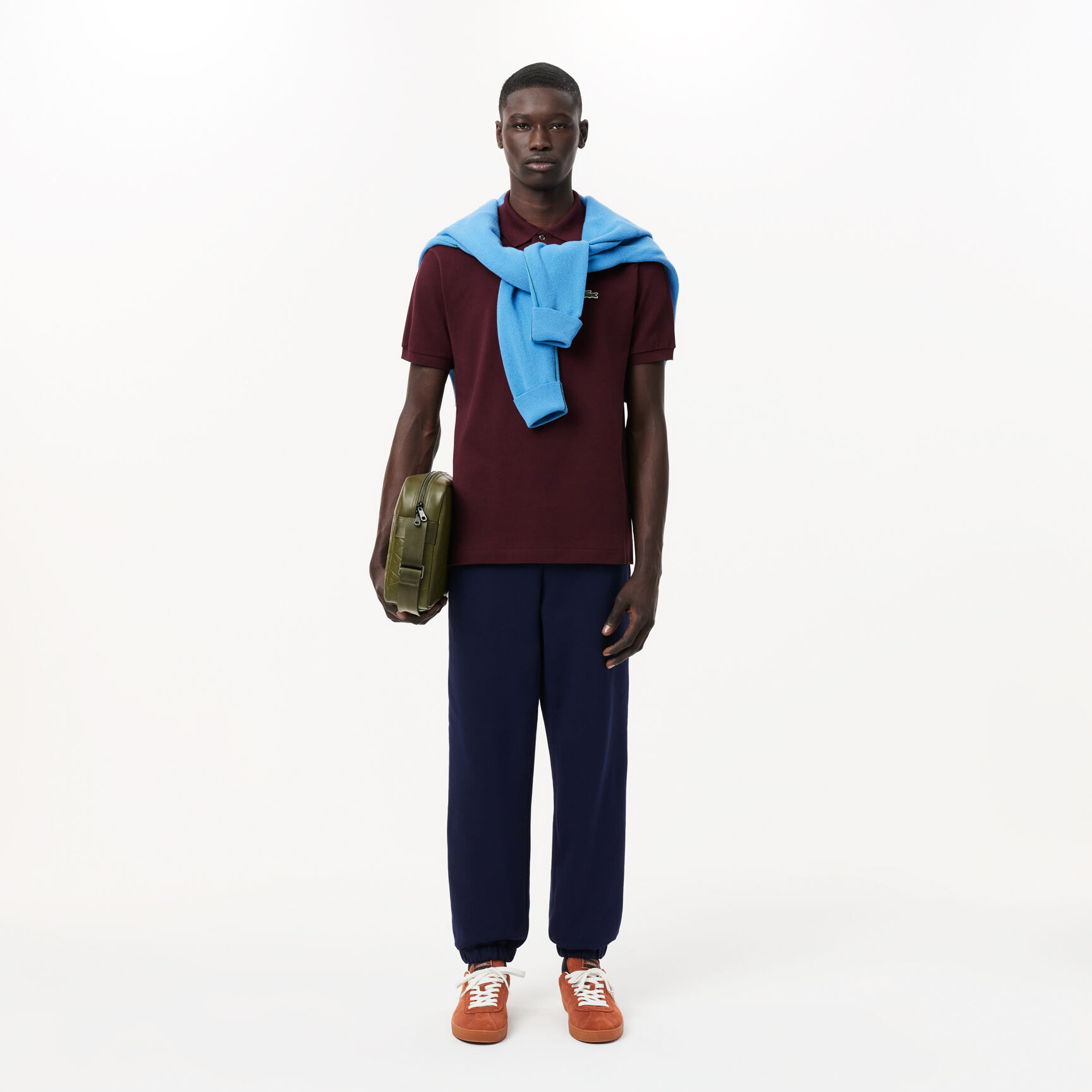 قميص بولو كلاسيكي L.12.12 أصلي قميص بولو كلاسيكي L.12.12 أصلي