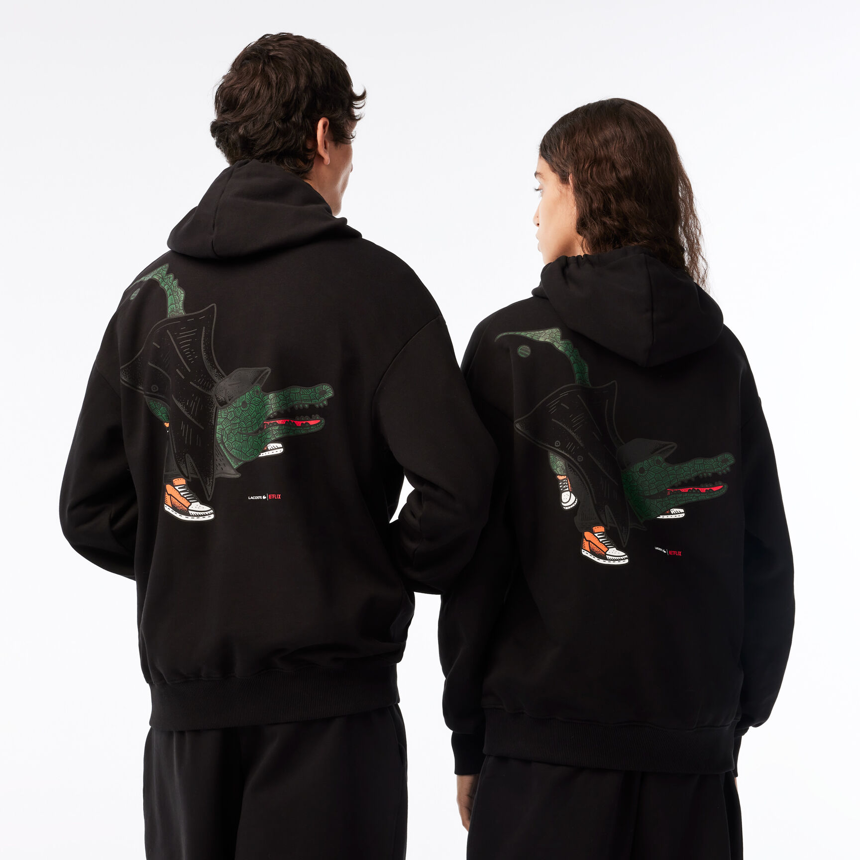 Unisex Lacoste x Netflix Loose Fit Hoodie