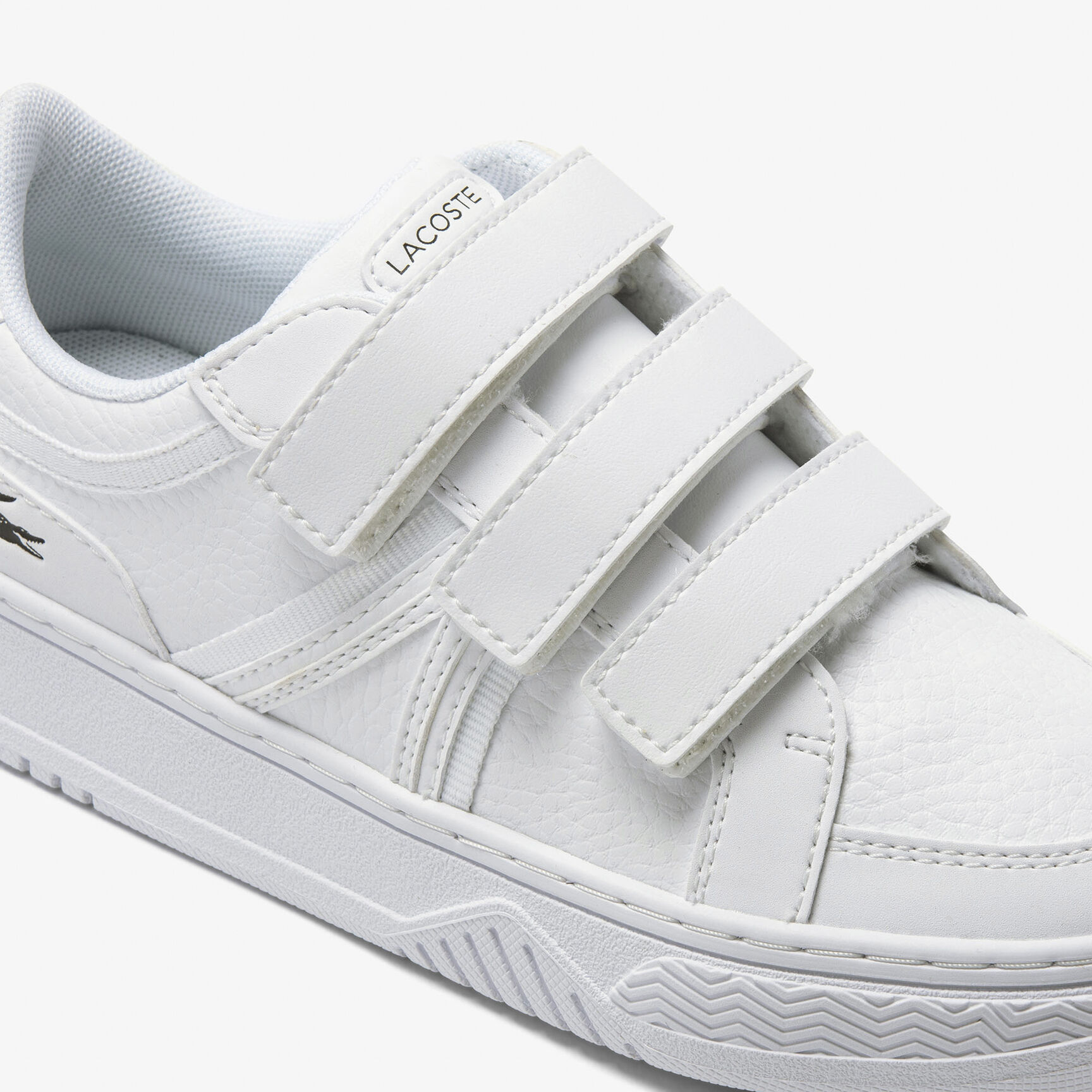 Children's Lacoste L001 Synthetic Trainers
