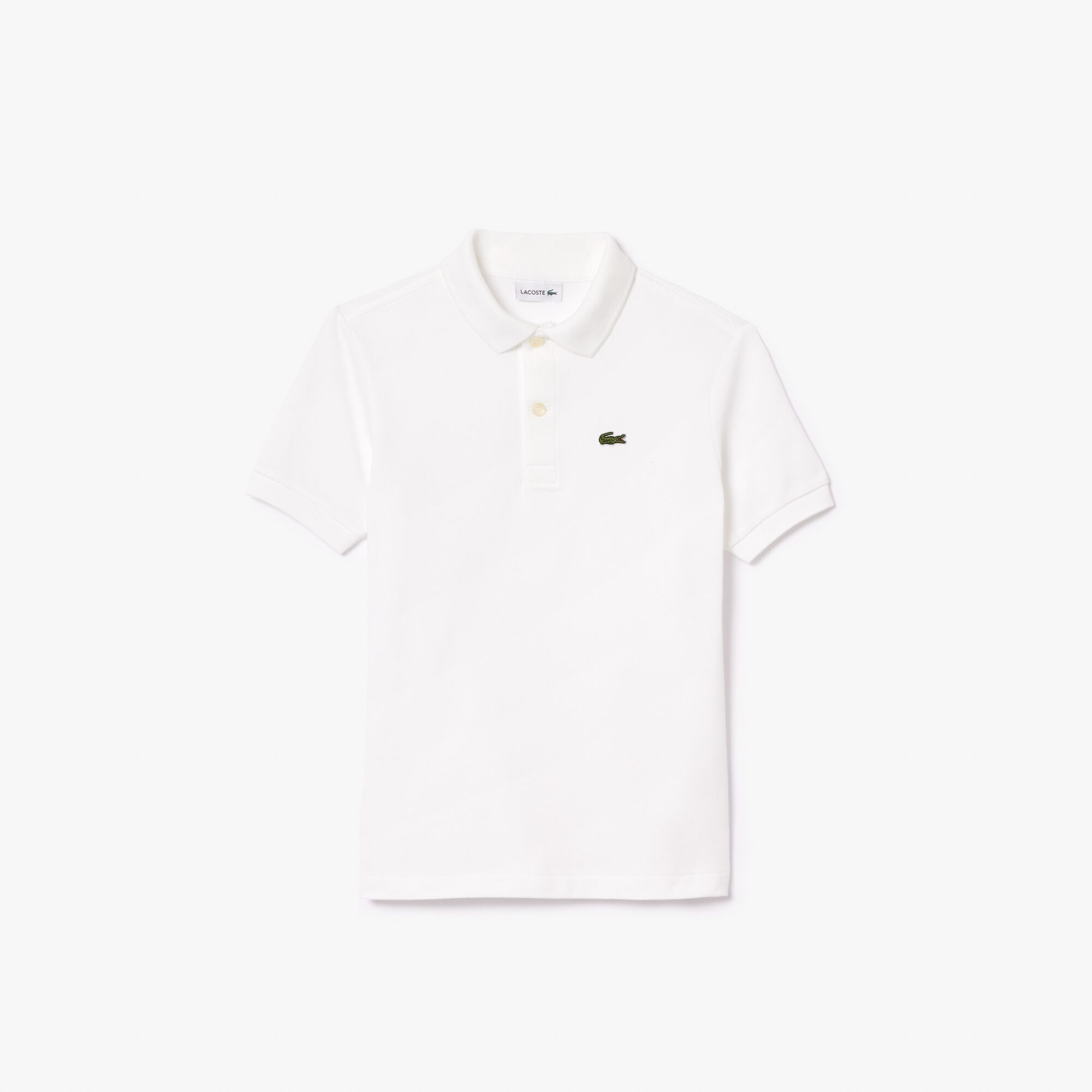 Kids' Lacoste Regular Fit Petit Piqué Polo Shirt Kids' Lacoste Regular Fit Petit Piqué Polo Shirt