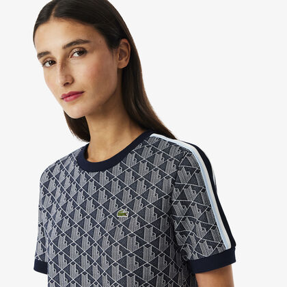 Slim Fit Monogram Jacquard T-shirt Slim Fit Monogram Jacquard T-shirt