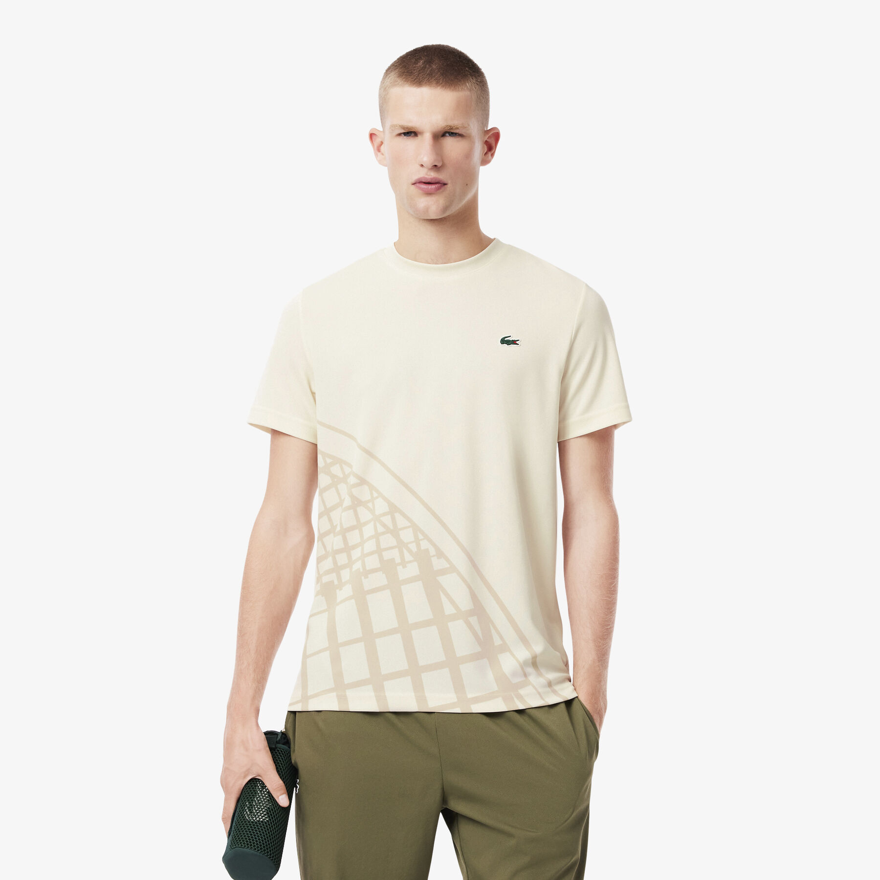 Ultra Dry Printed Tennis T-shirt lacoste ultra dry printed tennis t shirt