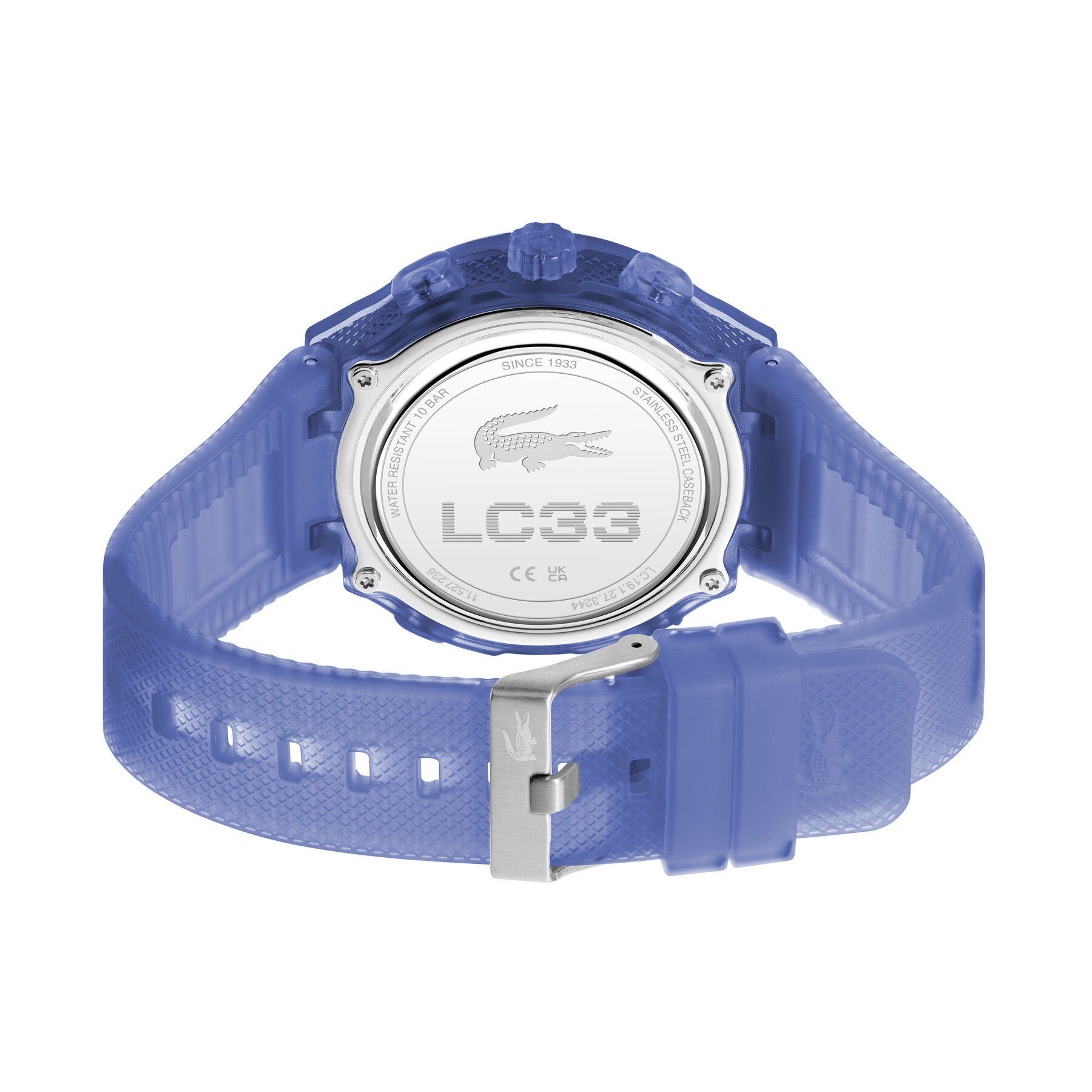 L33 Silicone Strap Watch lacoste l33 silicone strap watch