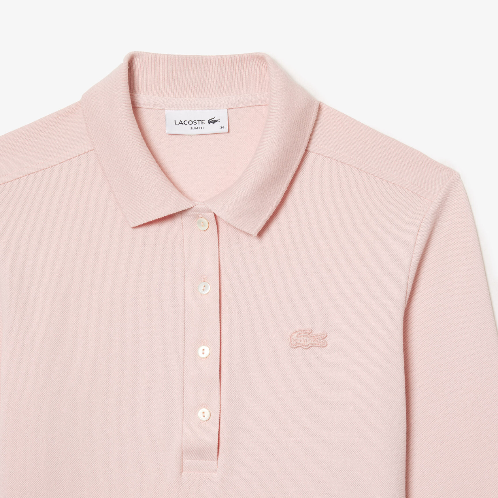 ثوب سباحة لاكوست قطعة واحدة من البولي أميد المعاد تدويره للنساء