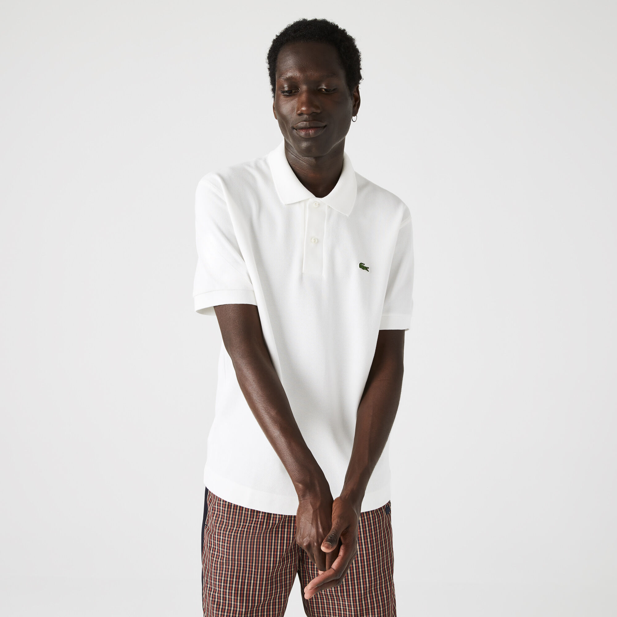 Men’s Lacoste Classic Fit L.12.21 Organic Cotton Piqué Polo Shirt Men’s Lacoste Classic Fit L.12.21 Organic Cotton Piqué Polo Shirt