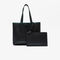 lacoste reversible all over print tote