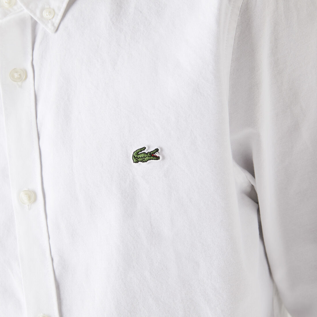 قميص من قطن أكسفورد المرن بقصة ضيقة للرجال قميص من قطن أكسفورد المرن بقصة ضيقة للرجال