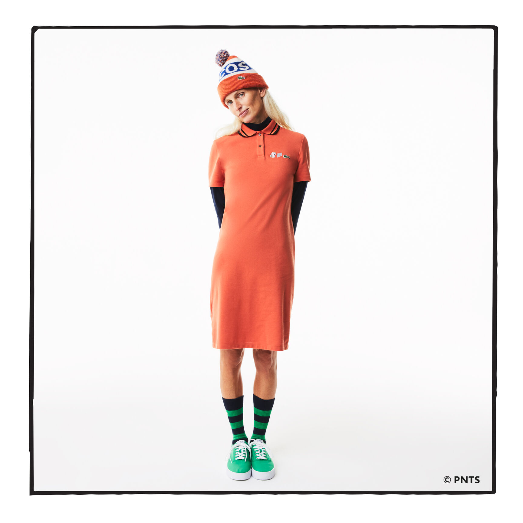 Women&rsquo;s Lacoste x Peanuts Organic Cotton Polo Dress