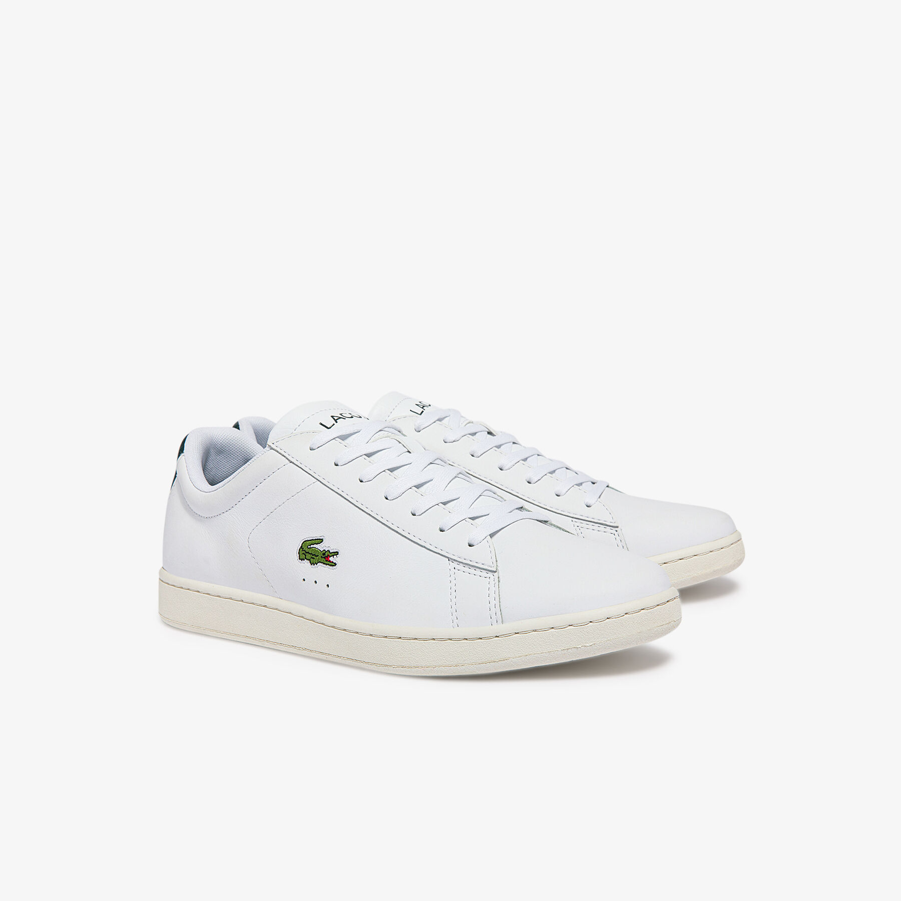 Men's Carnaby Evo Leather Accent Trainers lacoste men s carnaby evo leather accent trainers