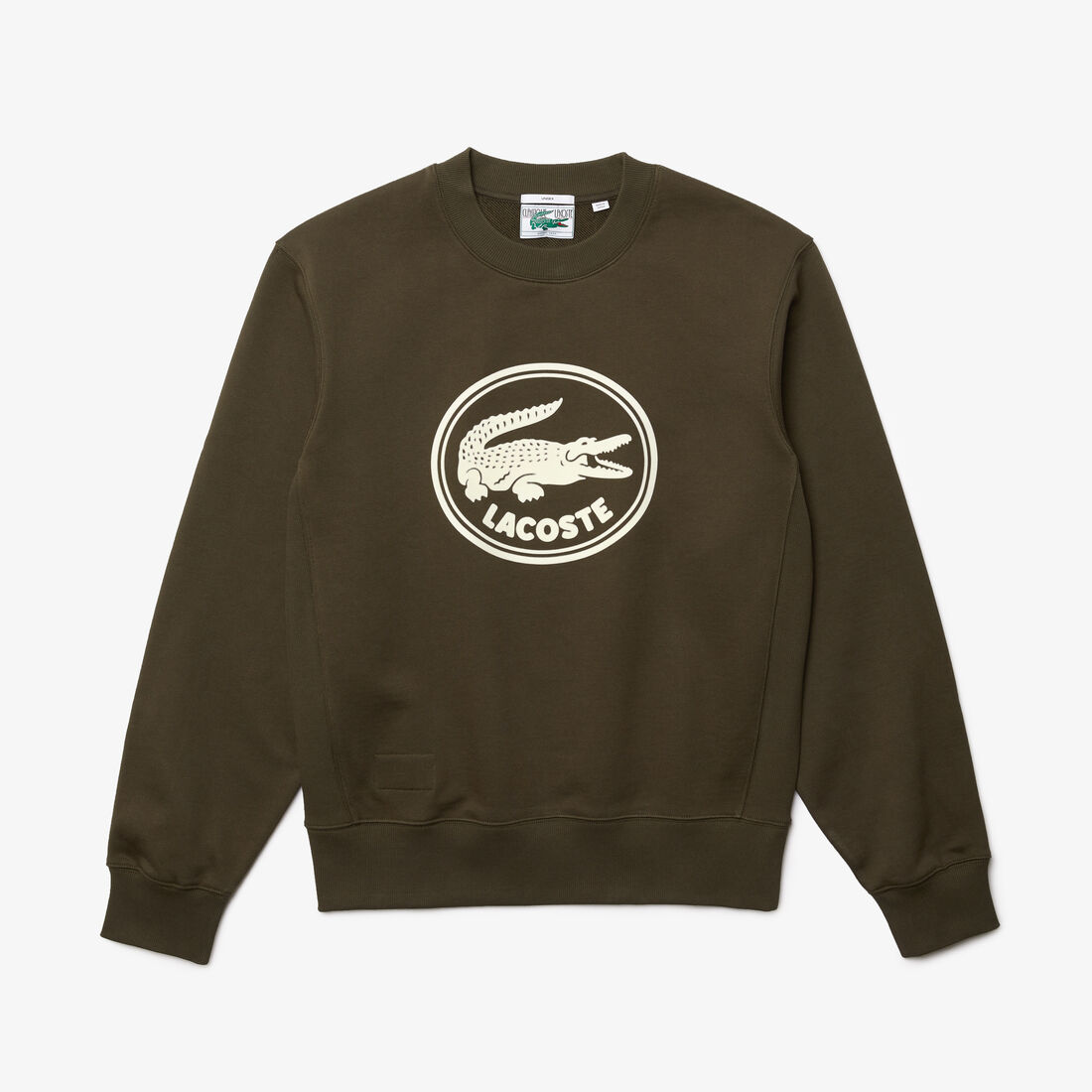 سويت شيرت صوف قطن عضوي بشعار الماركة بارز للجنسين سويت شيرت صوف قطن عضوي بشعار الماركة بارز للجنسين