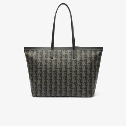 Zely Grained Tote with Pouch Zely Grained Tote With Pouch