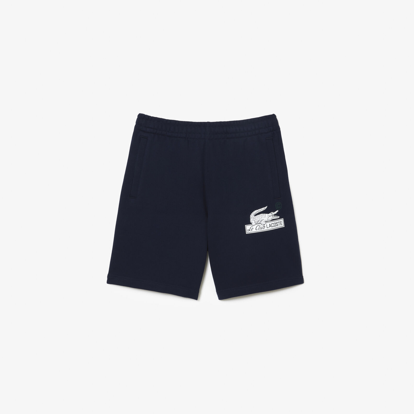 Men's Lacoste Unbrushed Organic Cotton Fleece Shorts