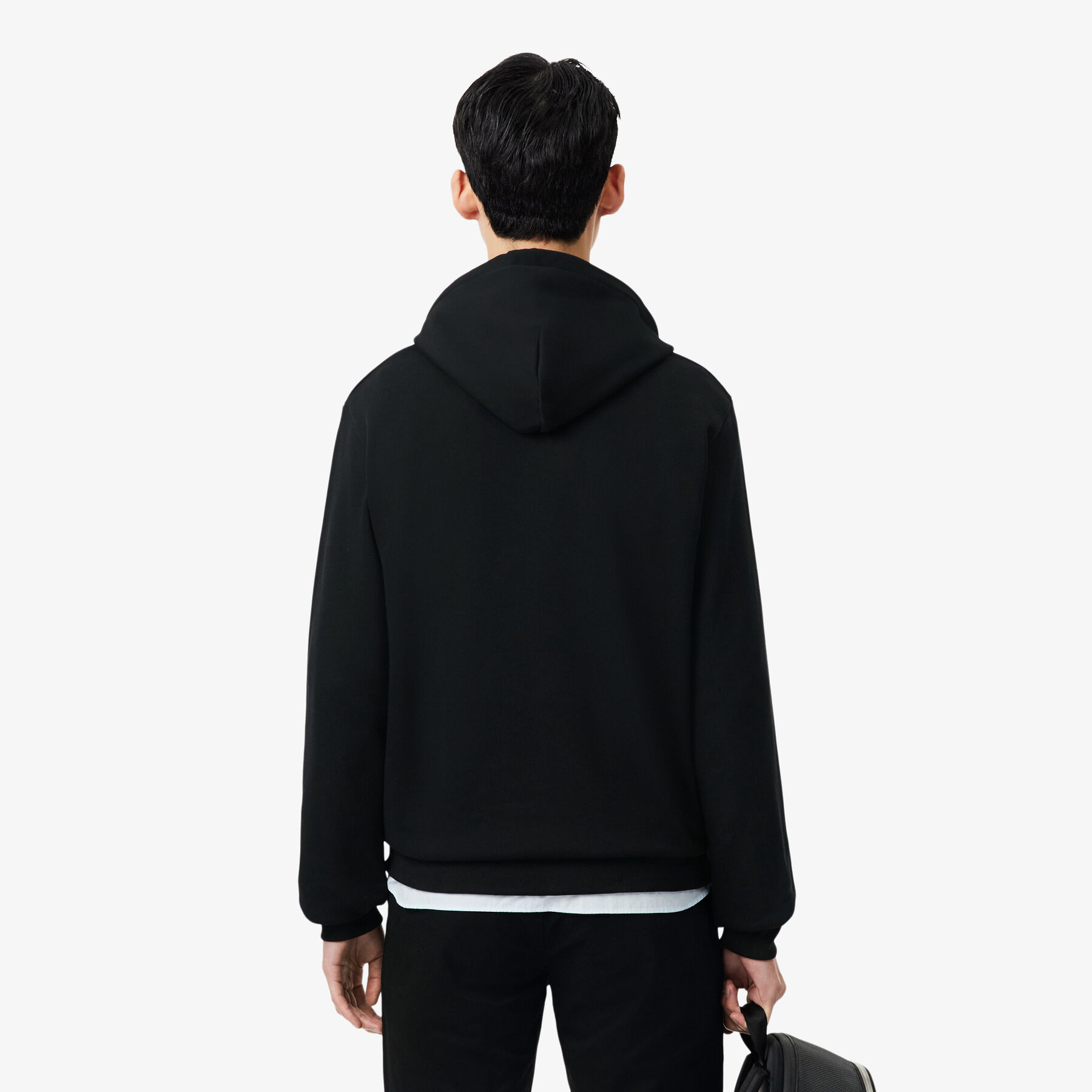 Cotton Fleece Hoodie lacoste cotton fleece hoodie