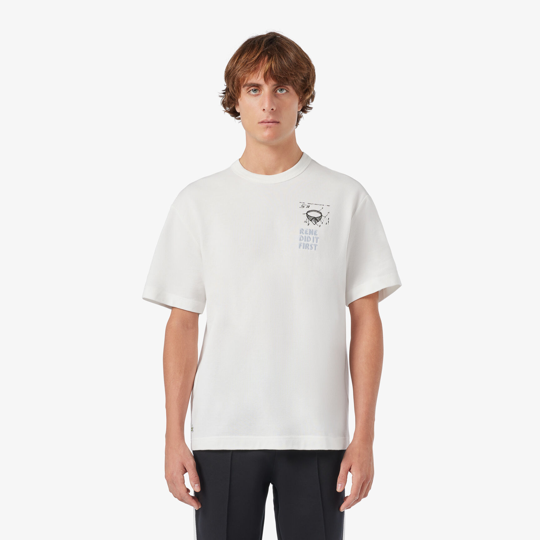 Patent Back Pique T-shirt