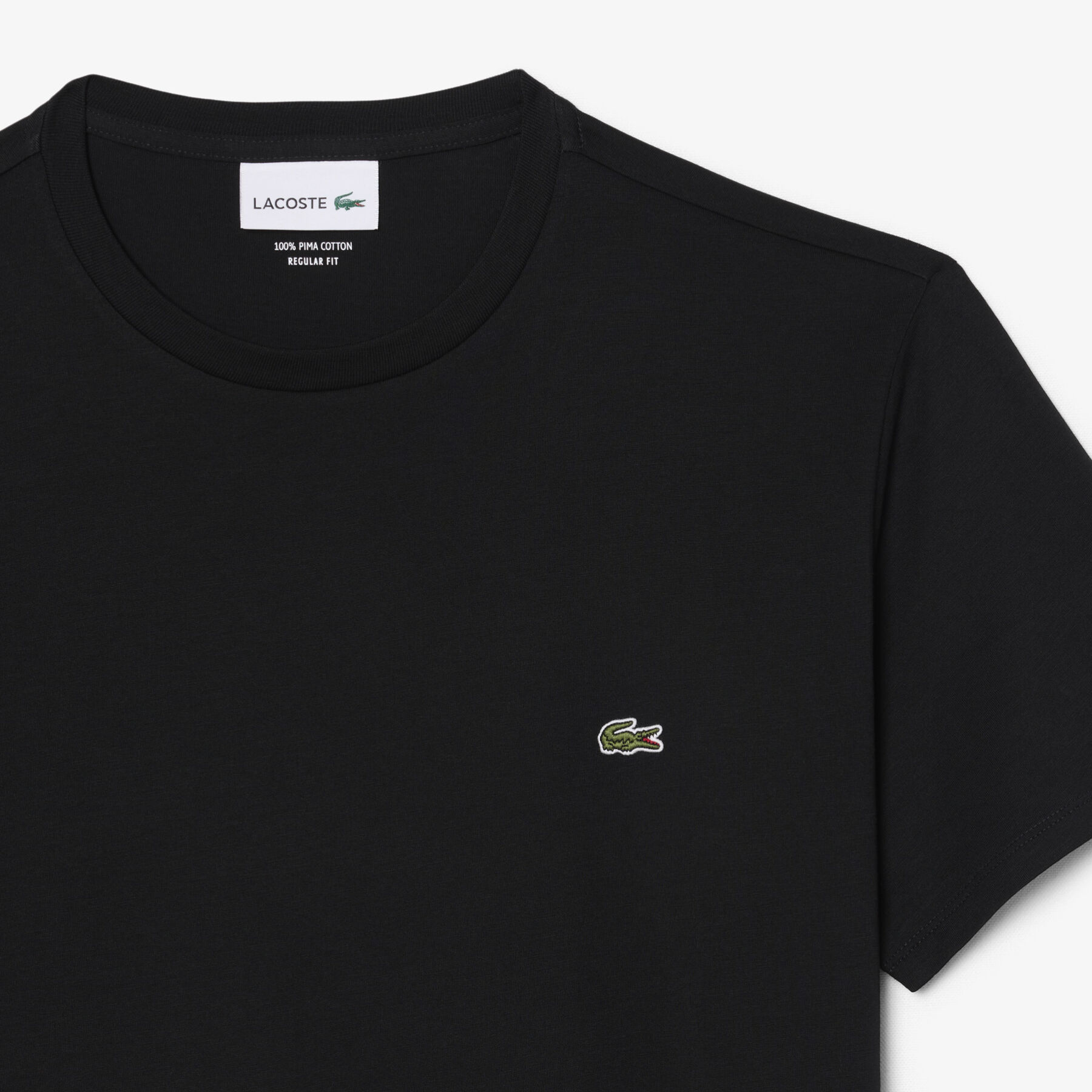 lacoste cotton pima t shirt