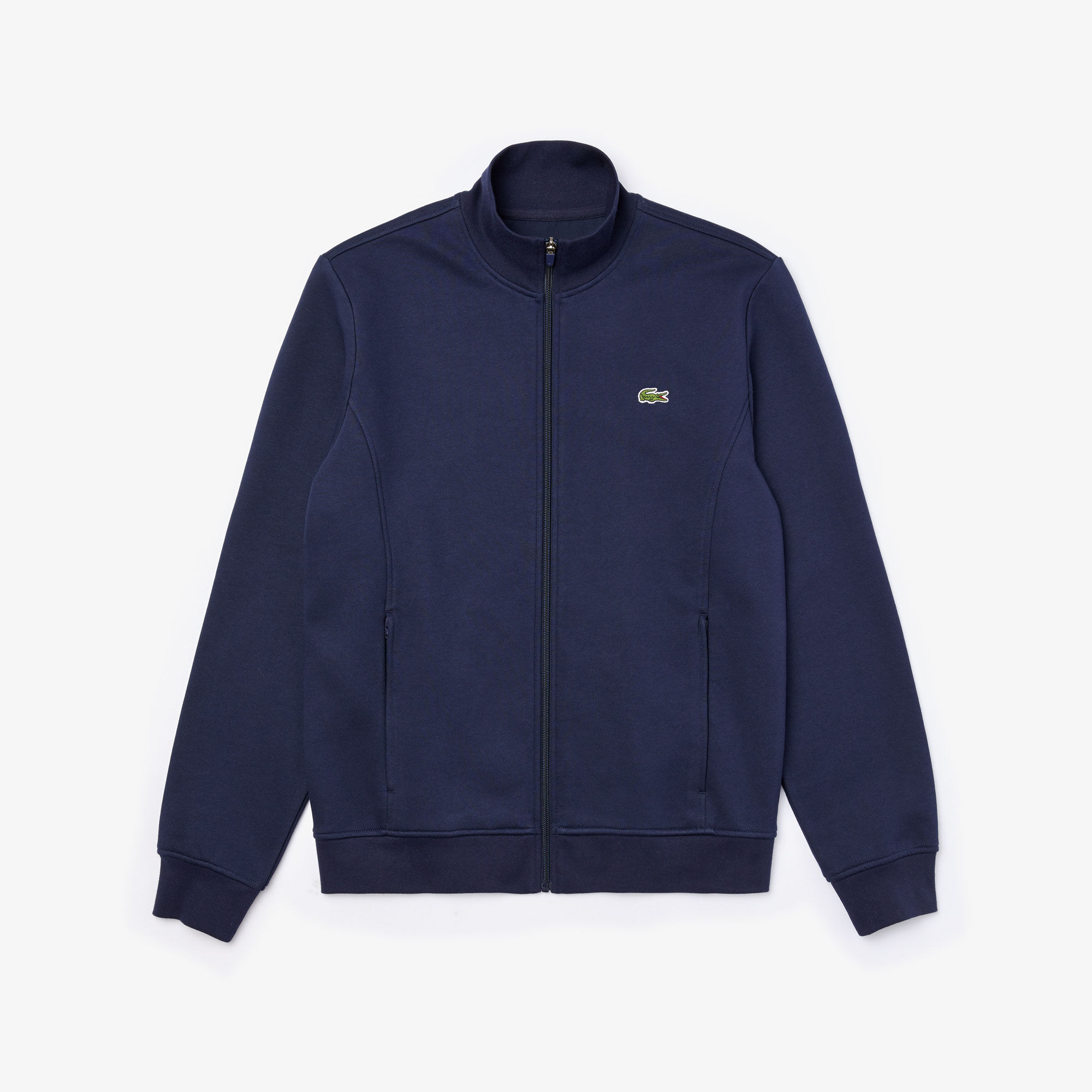 Men's lacoste sport cotton blend fleece zip sweatshirt sale