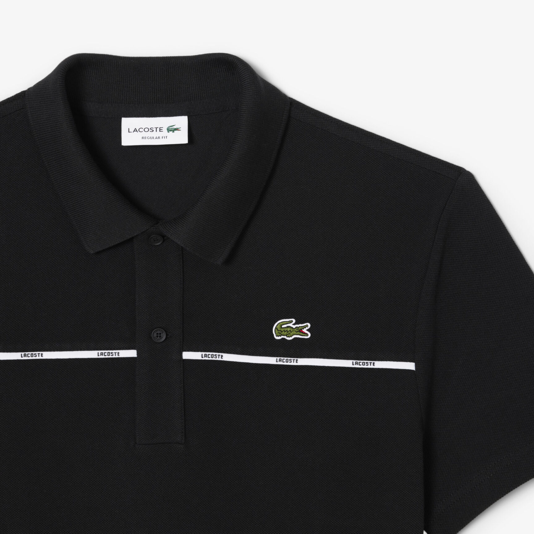 Regular Fit Logo Trim L.12.12 Polo Shirt Regular Fit Logo Trim L.12.12 Polo Shirt