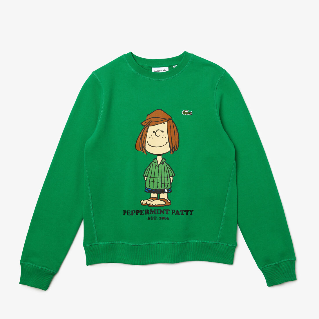 Women's Lacoste x Peanuts Crew Neck Organic Cotton Sweatshirt Women's Lacoste x Peanuts Crew Neck Organic Cotton Sweatshirt