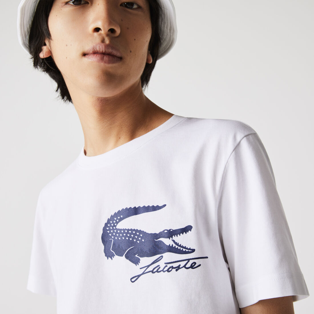 Men’s Lacoste SPORT French Open Edition Crocodile Print T-shirt Men’s Lacoste SPORT French Open Edition Crocodile Print T-shirt