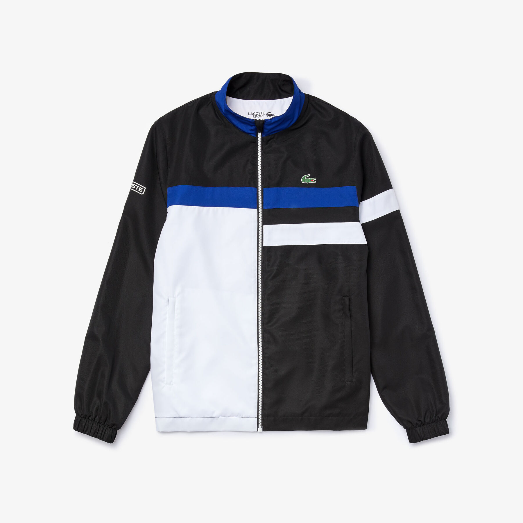 بذلة رياضية خفيفة الوزن مع كتل لونية من مجموعة Lacoste SPORT للرجال لاكوست بذلة رياضية خفيفة الوزن مع كتل لونية من مجموعة lacoste sport للرجال