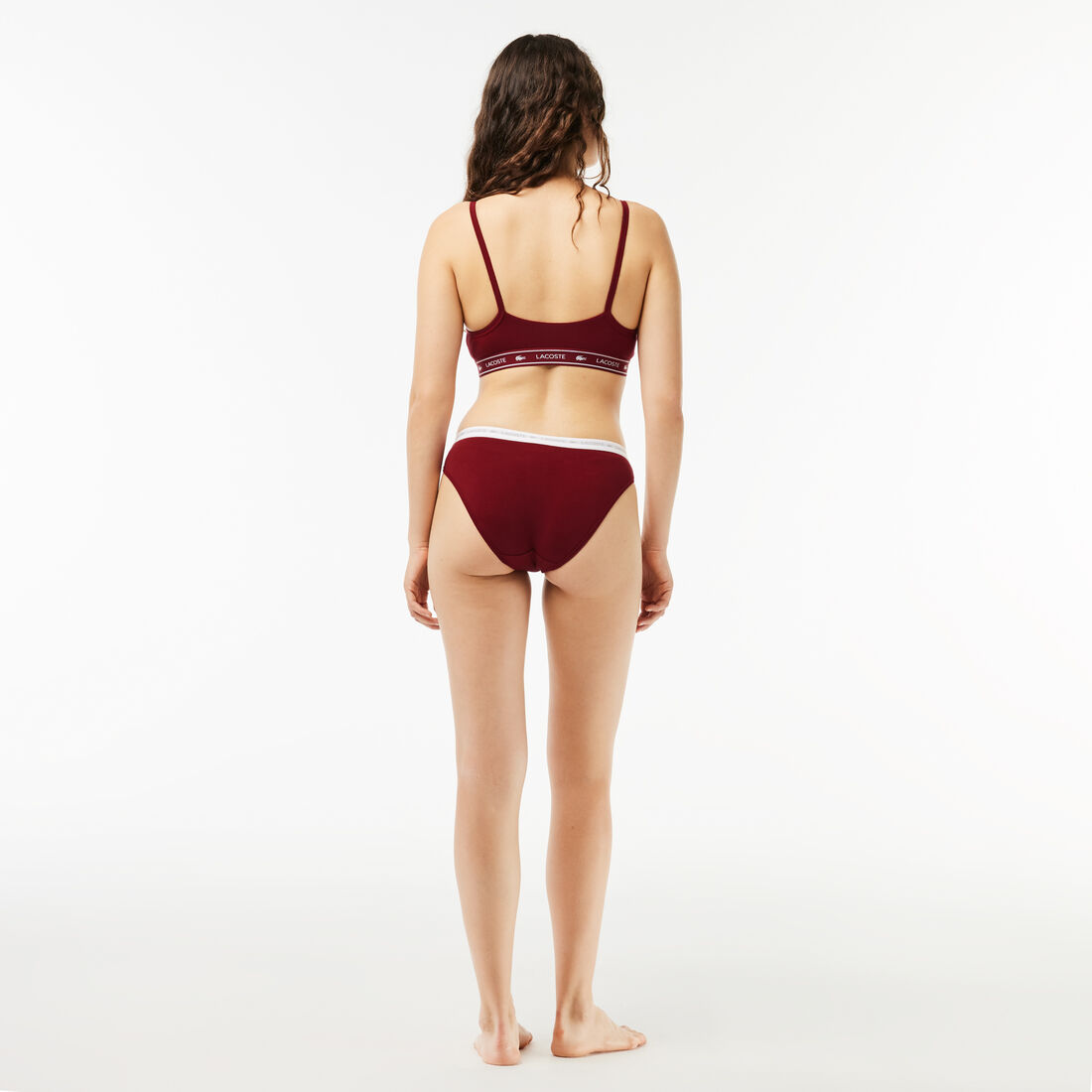 طقم بوكسر قطن مطاطي بتصميم رفيع من الجانبين، 3 قطع طقم بوكسر قطن مطاطي بتصميم رفيع من الجانبين، 3 قطع