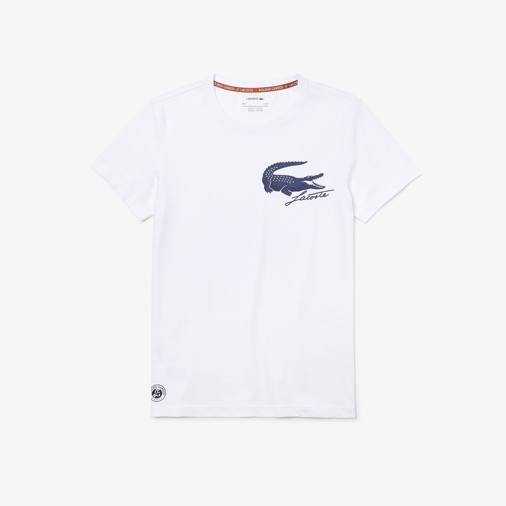 Men’s Lacoste SPORT French Open Edition Crocodile Print T-shirt Men’s Lacoste SPORT French Open Edition Crocodile Print T-shirt