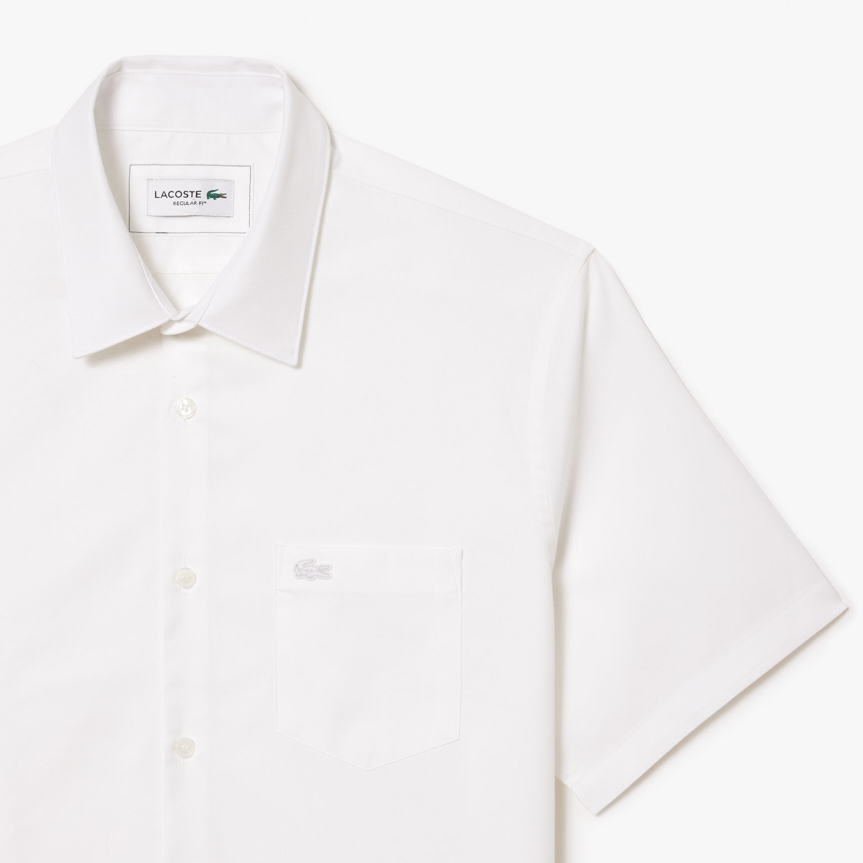 Regular Fit Short Sleeved Cotton Shirt