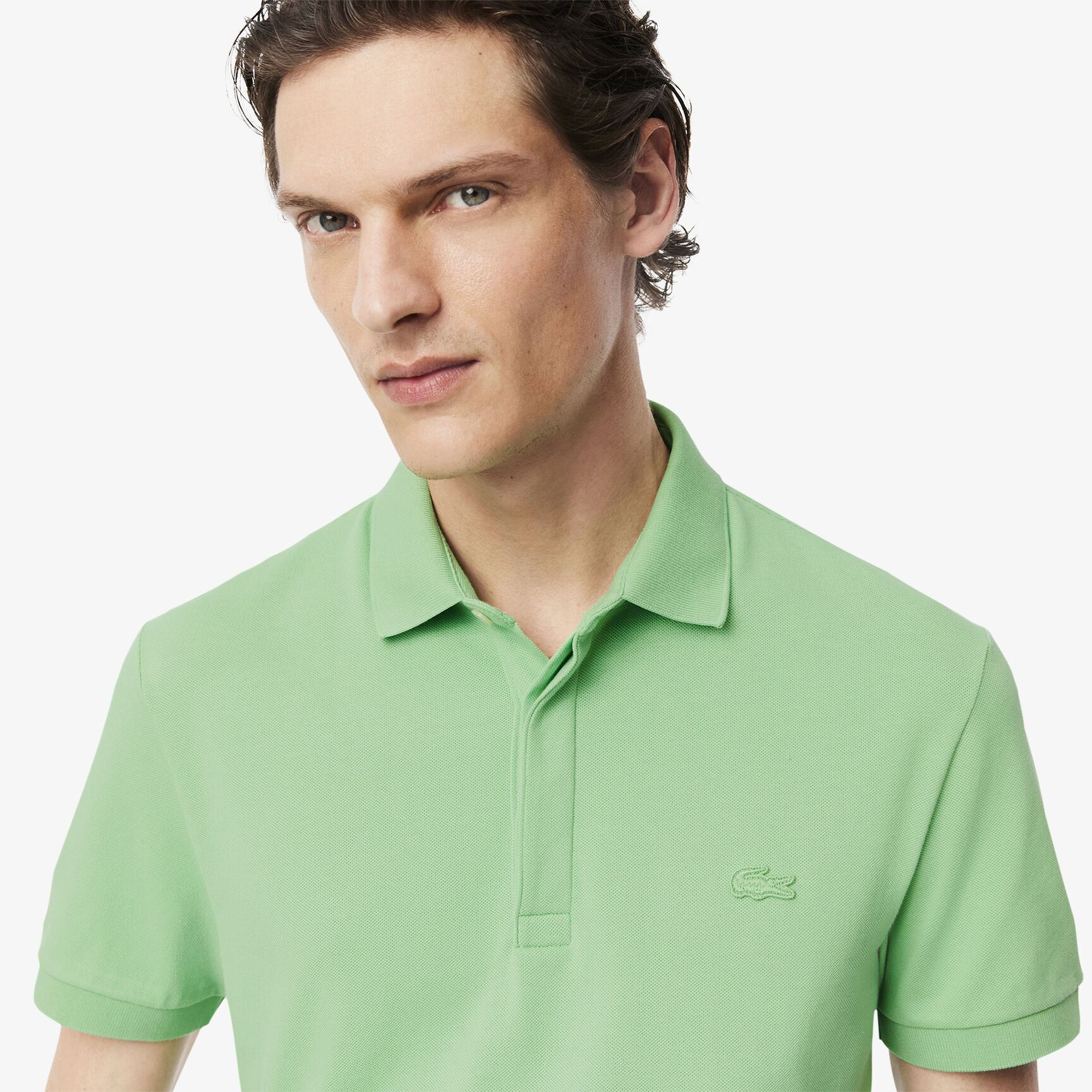 Regular Fit Paris Stretch Pique Polo Shirt Regular Fit Paris Stretch Pique Polo Shirt
