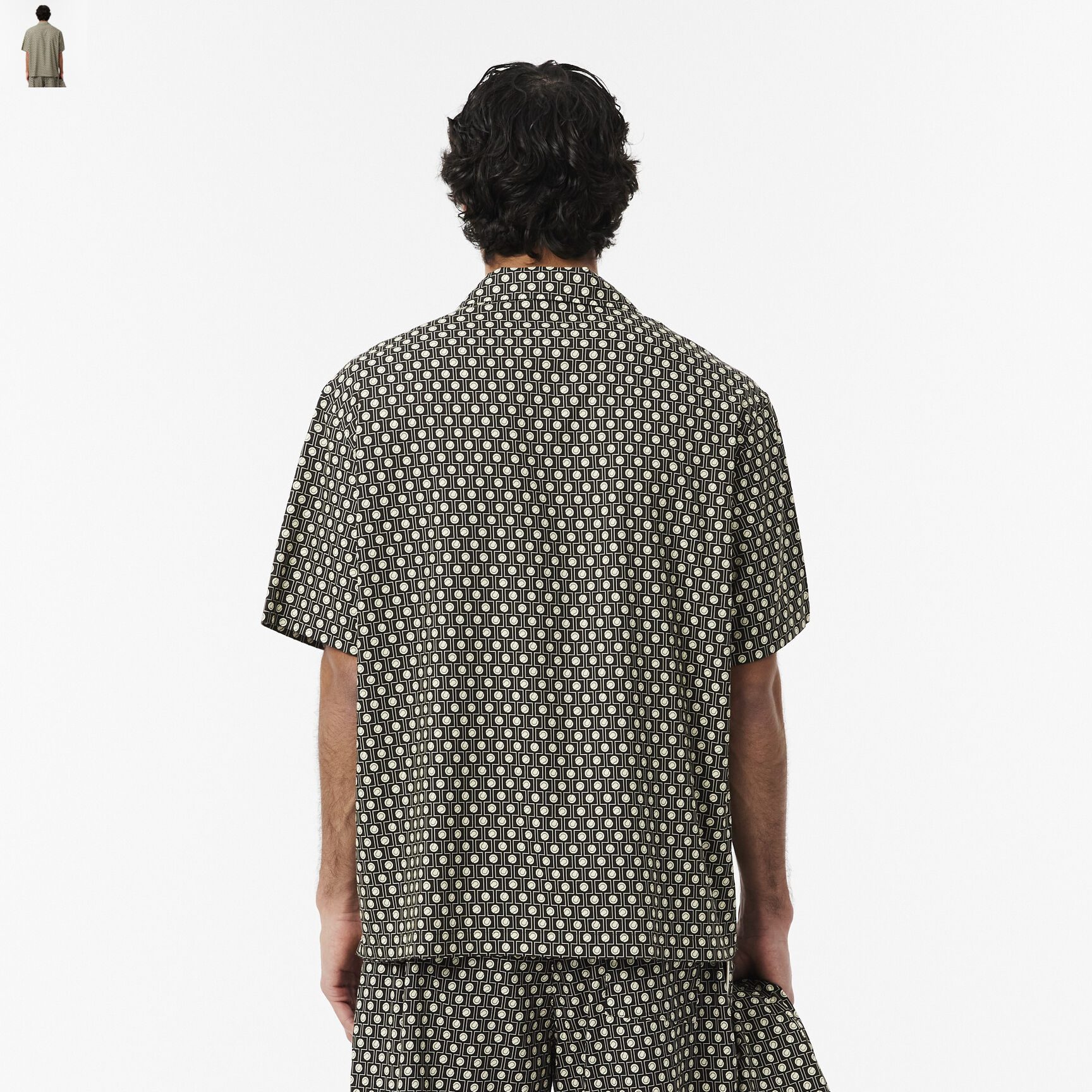 Relaxed Fit Short Sleeved Shirt