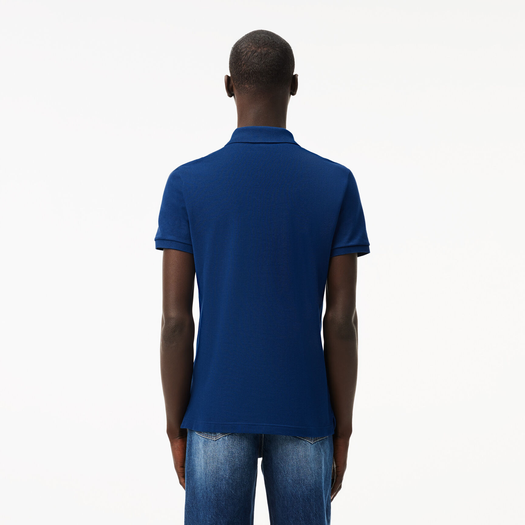 قميص بولو بيكيه بقصة ضيقة L.12.12