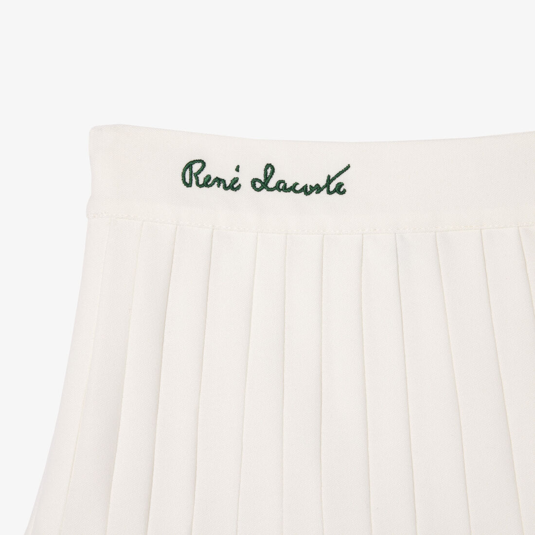 Short Pleated Twill Skirt Short Pleated Twill Skirt