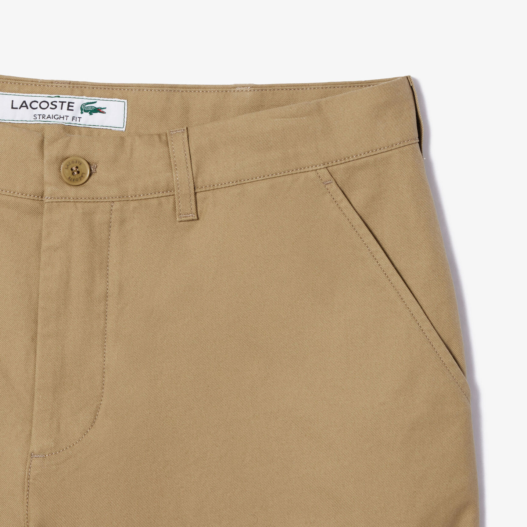 Cotton Gabardine Chino Bermuda Shorts