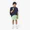 Stripe Collar Petit Pique Polo Shirt
