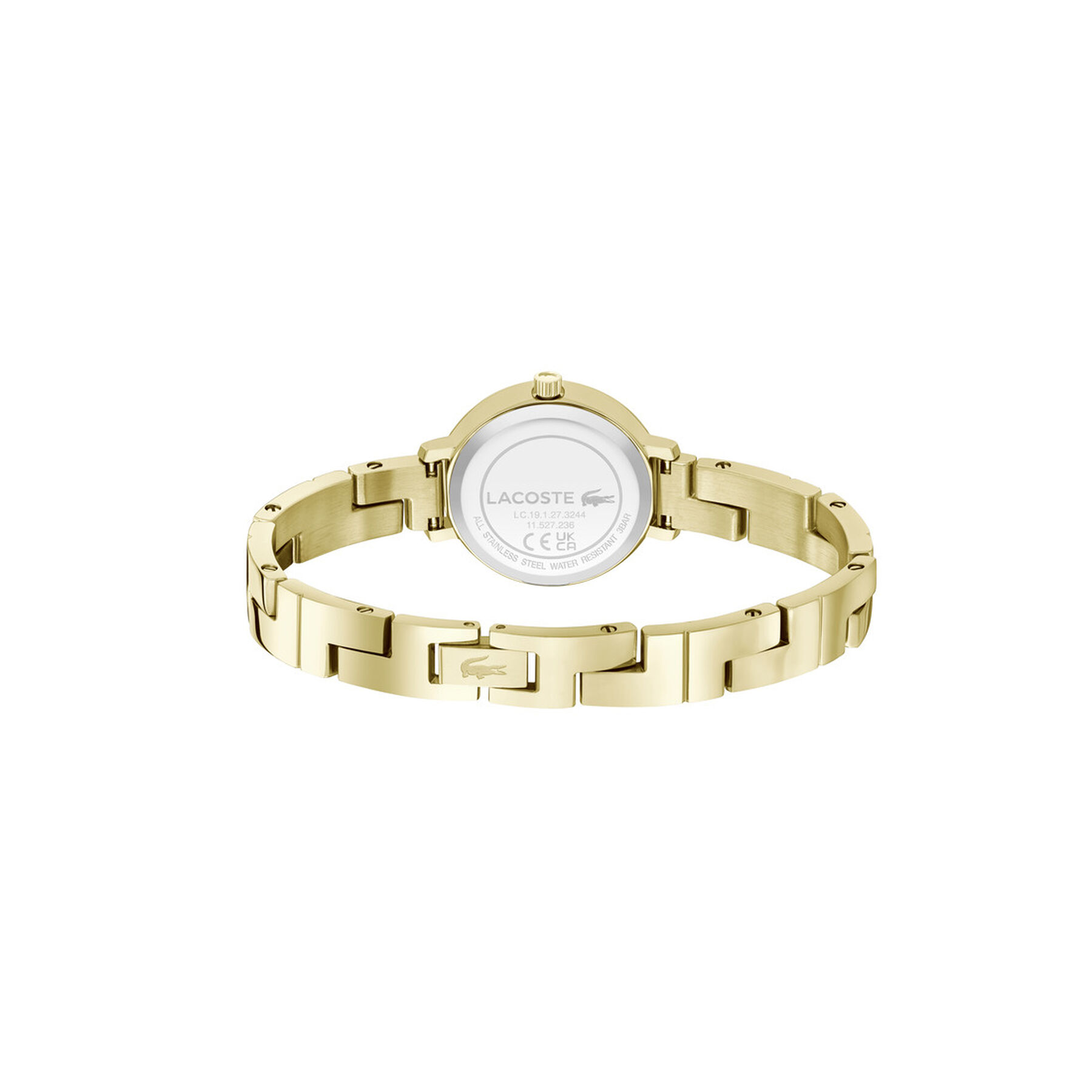 lacoste women tivoli metal watch